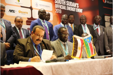 South Sudan and Egyptian National Petroleum Corp. sign MoU