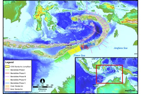 CGG geoscience packages reveal prospectivity of North West Shelf and Banda Arc