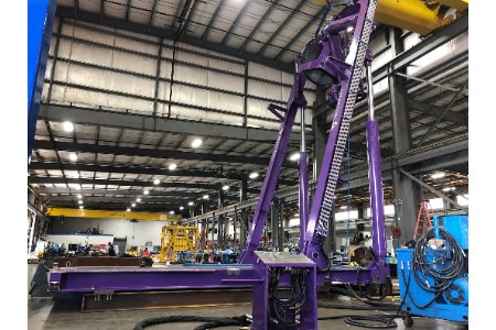 Logan Industries builds ROV A-frame for TechnipFMC for use in Gulf of Mexico