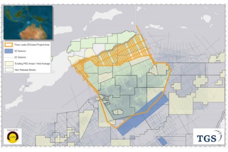 TGS begins seismic project offshore Timor-Leste